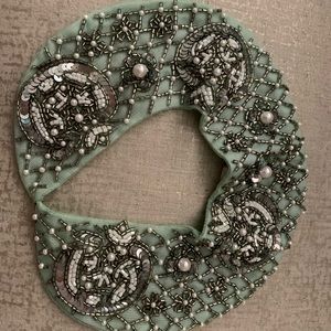 Unique Le Charlot Beaded Bib Necklace, Roarke NYC